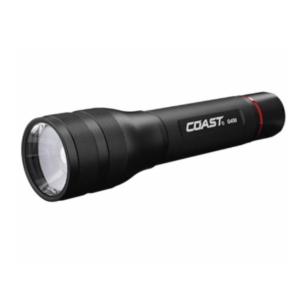Coast Cutlery G450 LED Flashlight, Black CO572380
